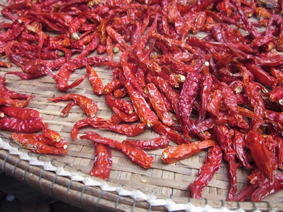 सूखी लाल मिर्च